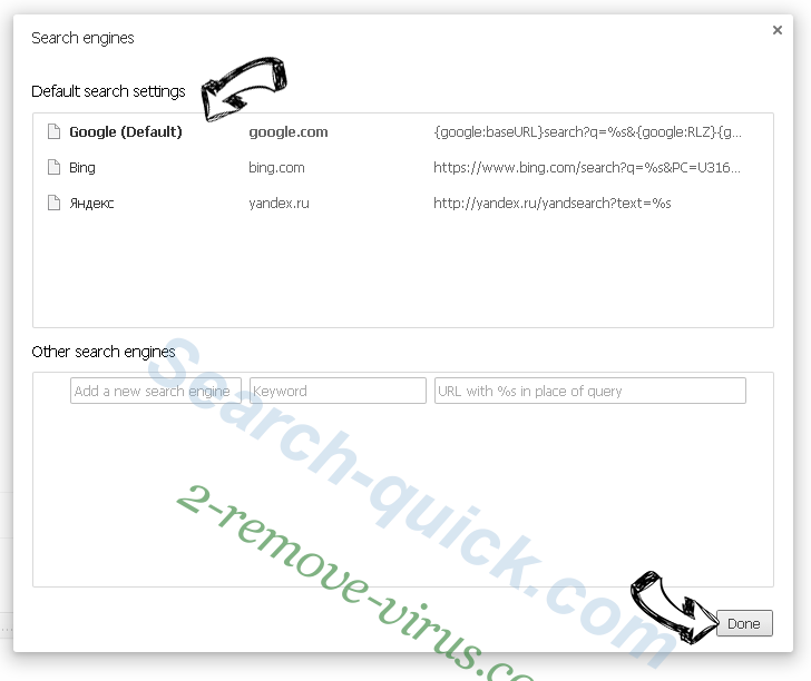 Queryrouter Search Chrome extensions disable