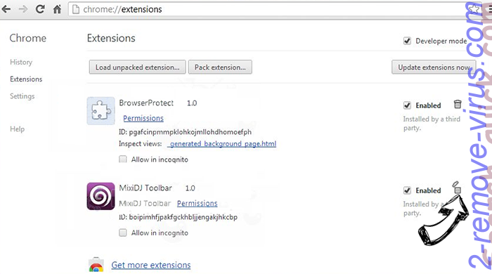 Brcodesinfo@gmail.com Chrome extensions remove
