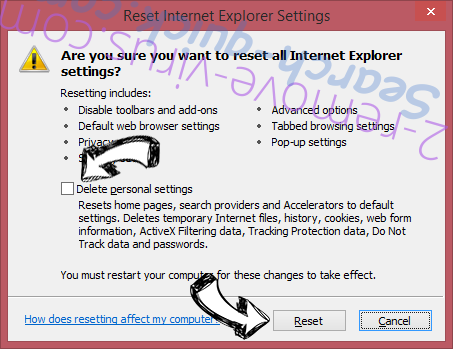 TabX browser extension IE reset
