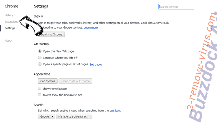 Chromeapps.club Chrome settings