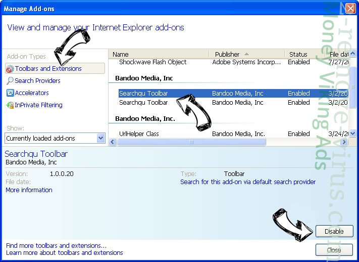 Uc123.com IE toolbars and extensions