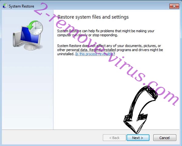 Get rid of DATAF LOCKER Ransomware - restore init