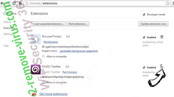 Win Security 360 Chrome extensions remove