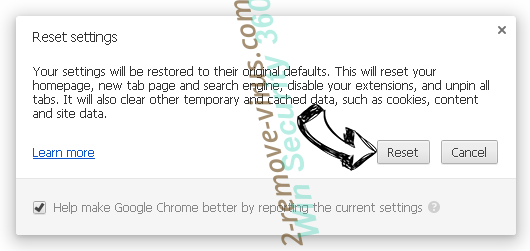 Fast-Search.tk Redirect Chrome reset