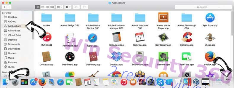 Rimuovere Win Security 360 removal from MAC OS X