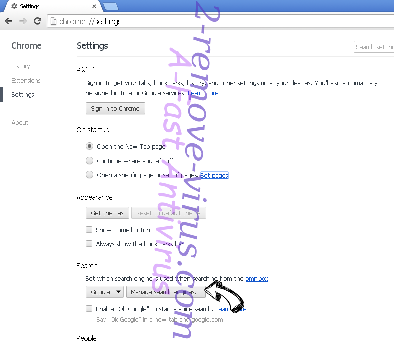 Softonic Web Search redirect Chrome extensions disable