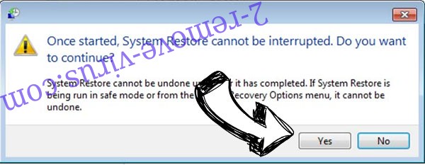 NEMTY 2.2 REVENGE ransomware removal - restore message