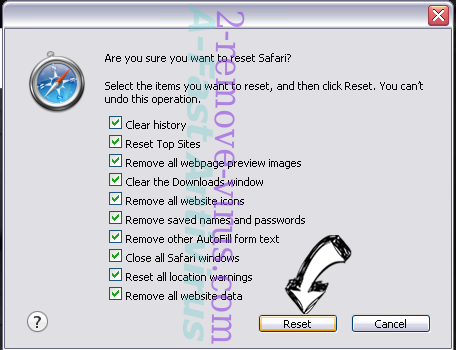 MacPerformance Virus Safari reset