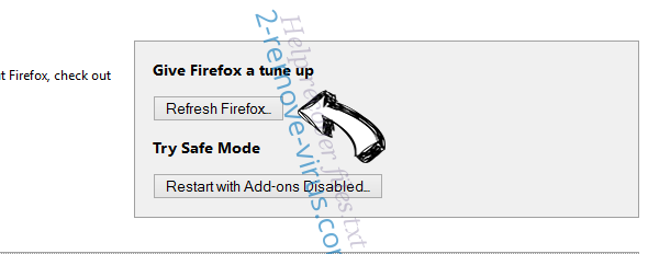 SearchAssist.net Firefox reset