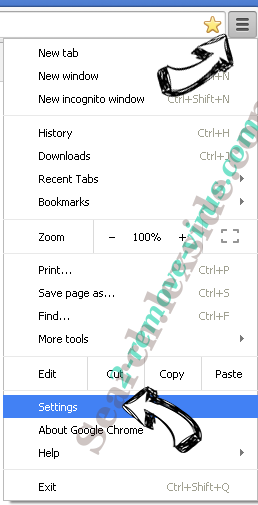 AOL Toolbar Chrome menu