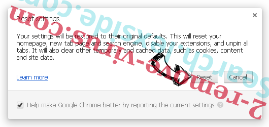 Searchincognito.com Chrome reset