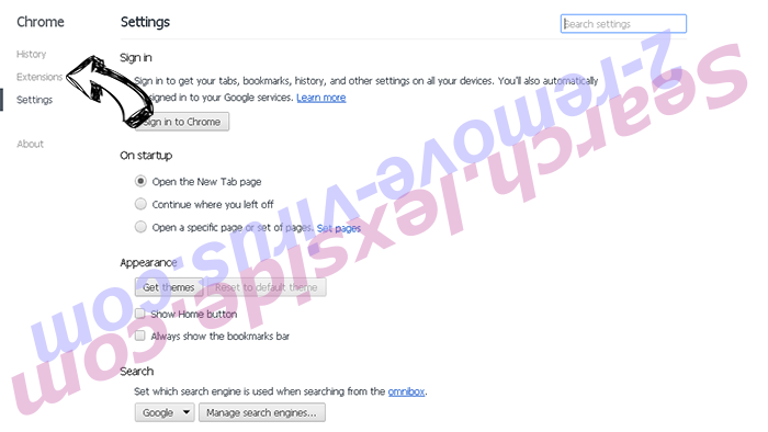 AOL Toolbar Chrome settings