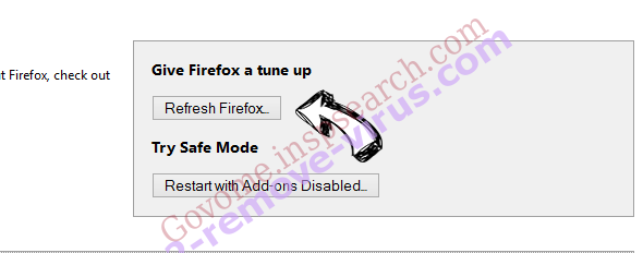 Googlo.co Firefox reset