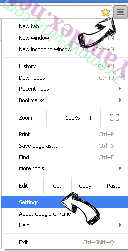 Sial.me Chrome menu