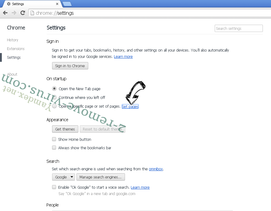 Sial.me Chrome settings