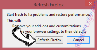 ISP HAS BLOCKED YOUR PC Scam Firefox reset confirm