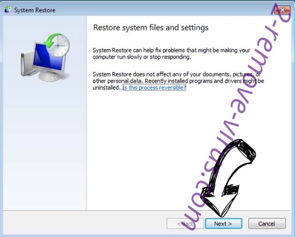 Get rid of Mljx Virus and unlock files - restore init