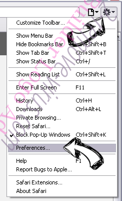 KOOL Player Adware Safari menu