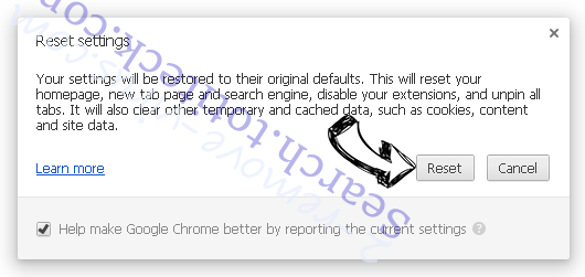 Search.easyrecipesaccess.com Chrome reset