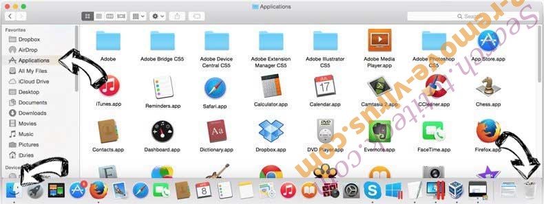 Search.totiteck.com removal from MAC OS X