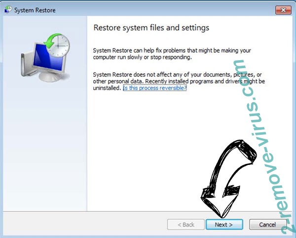 Get rid of Dewar file ransomware - restore init
