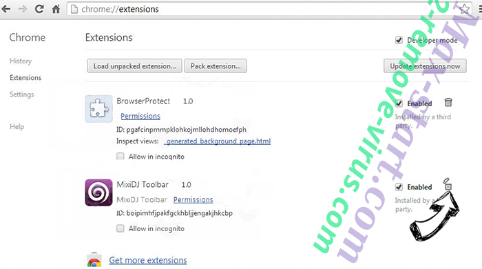 Tpazz.superpromo.kuuj.info Chrome extensions remove