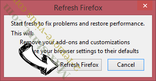 Search.adlux.com Firefox reset confirm
