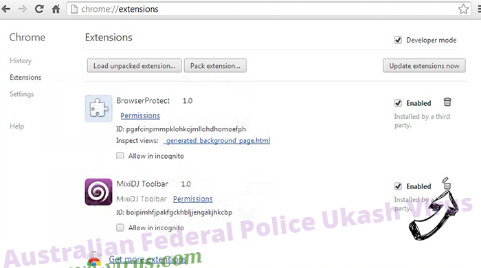 Search.josepov.com Chrome extensions remove