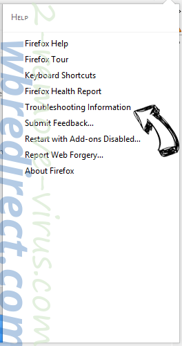 wbredirect.com Firefox troubleshooting