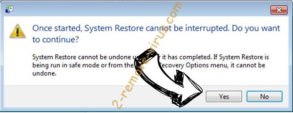 .Isza Virus removal - restore message