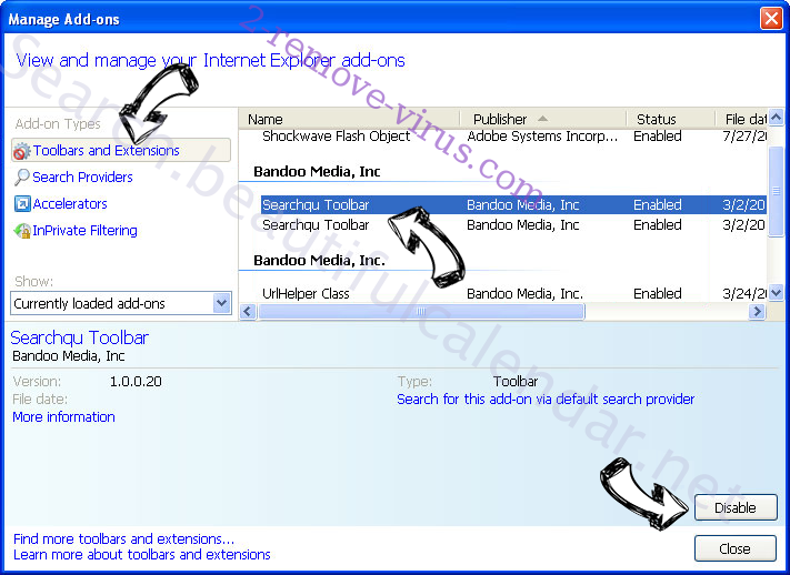 Bronze Aid IE toolbars and extensions