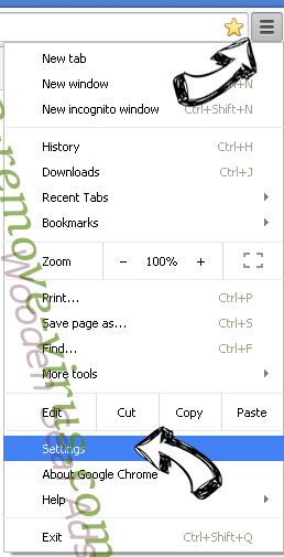 Dokookamida.com Ads Chrome menu