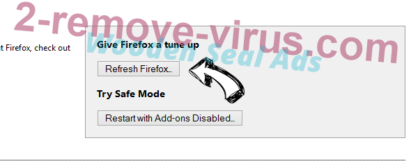 Så här tar du bort SmartCheck Adware Firefox reset