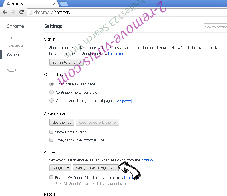 Wish-you.co Chrome extensions disable
