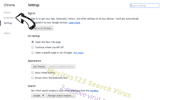 Peachlandeu Virus Chrome settings