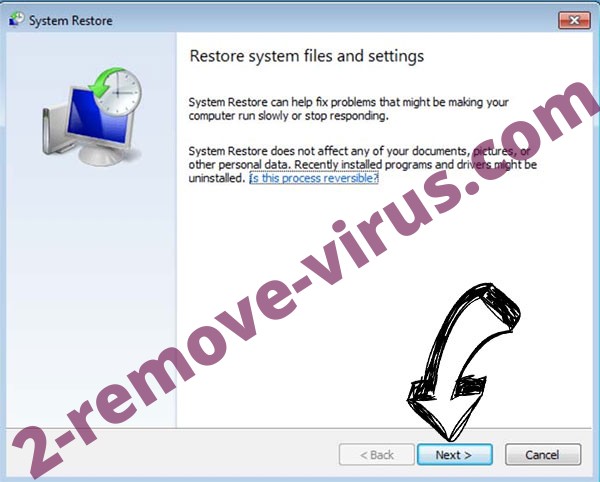 Get rid of Cryptolocker3 - restore init