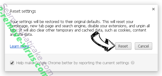 Startsearch.info Chrome reset