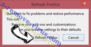 My Weather Radar Virus Firefox reset confirm