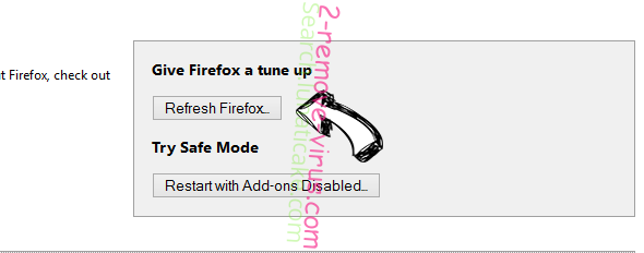 Search.lunaticake.com Firefox reset