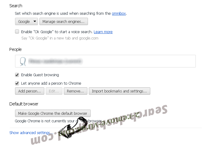 VirtualDJ Toolbar Chrome settings more