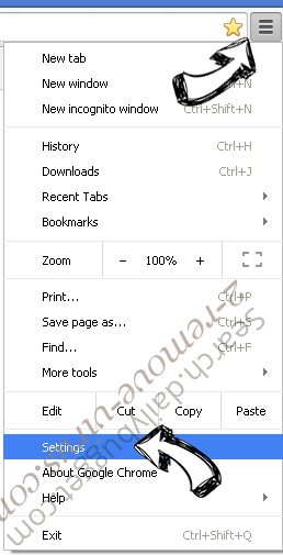 Superpdfsearch Chrome menu