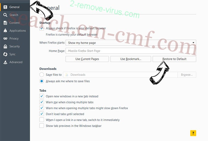 ScreenWatch Now Toolbar Firefox reset confirm
