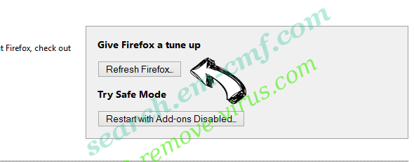 FF Upload Checker adware Firefox reset