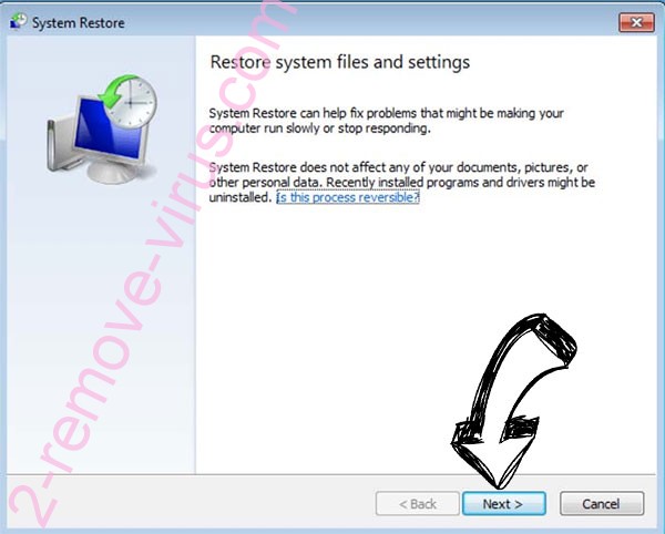 Get rid of Ldhy ransomware - restore init
