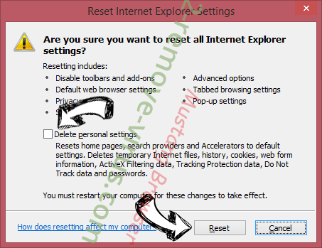 Managed by Your Organization IE reset