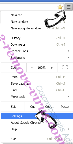 GetCouponsFast Toolbar Chrome menu