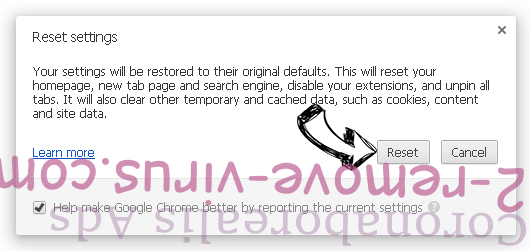 Coronaborealis Ads Chrome reset