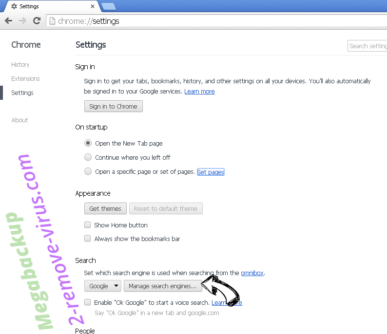 find.info Chrome extensions disable