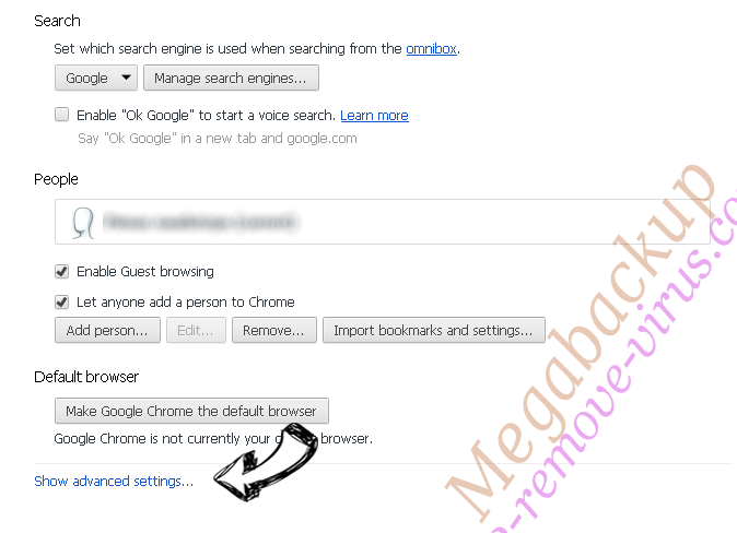 Wikibuy Chrome settings more