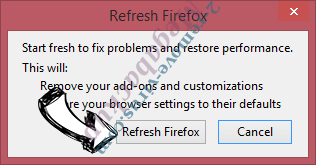 Findiosearch.com Firefox reset confirm